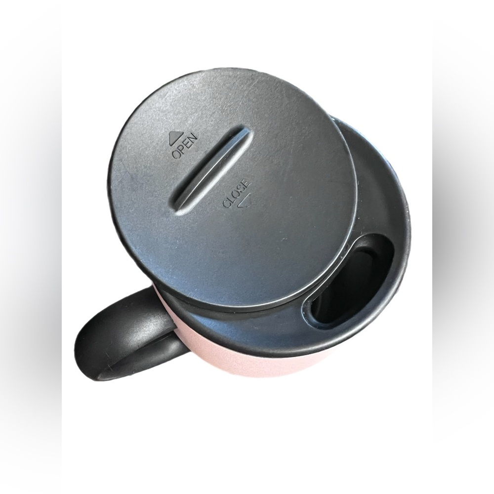 Pink Insulated Ideus Mug 🍵 LIKE NEW - Picture 3 of 9